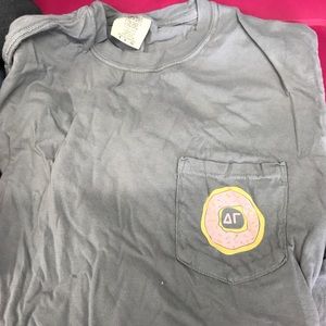delta gamma pocket t shirt